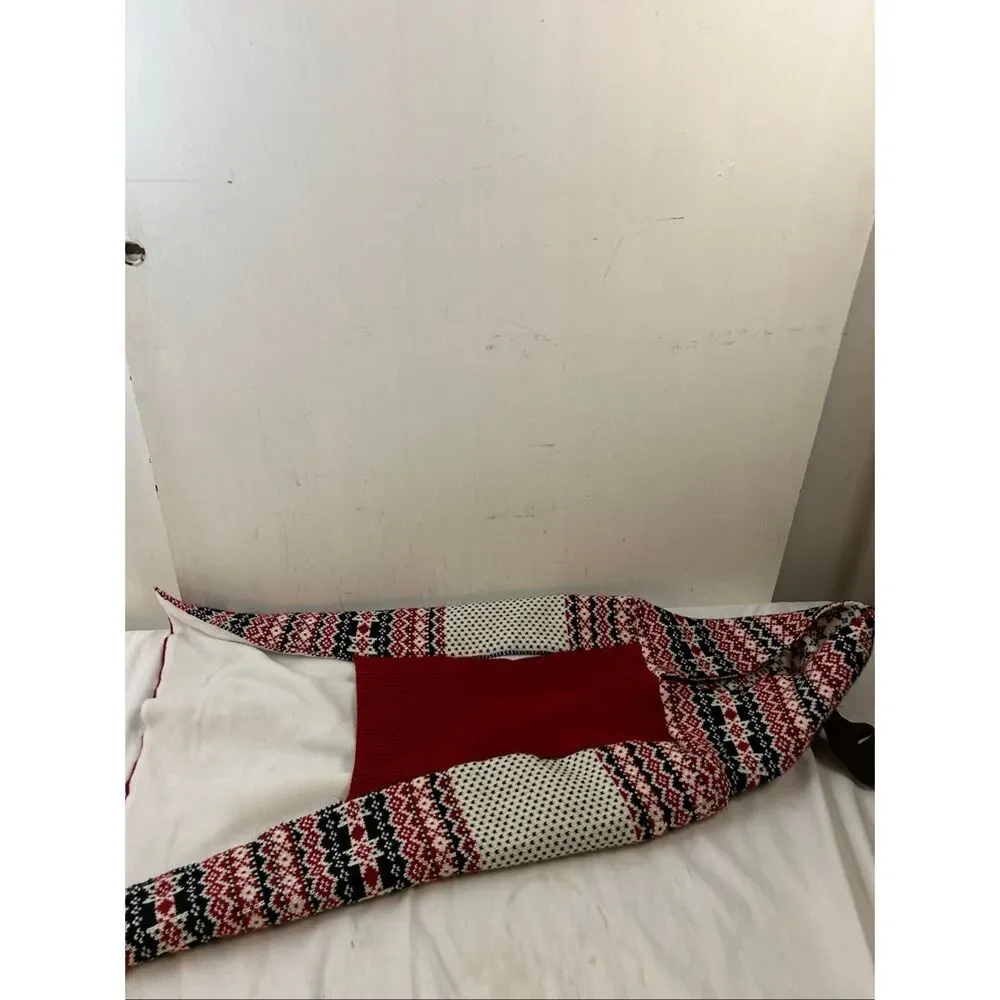 Telluride Clothing Company Dog sweater‎ reindeer red black antlers